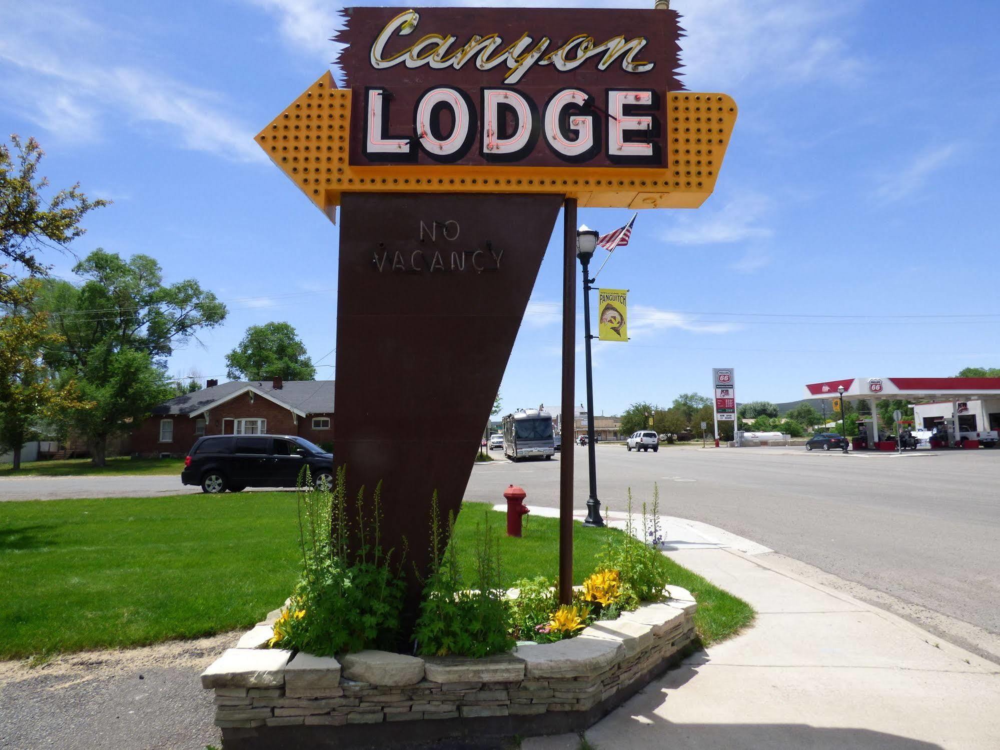 Canyon Lodge Motel Пангіч Екстер'єр фото